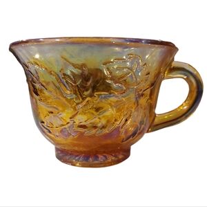 Marigold Carnival Glass Harvest 2.25" Cup